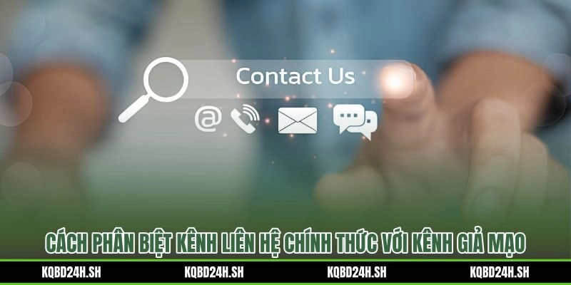 Nhận diện kênh giả mạo khi liên hệ Kết quả bóng đá qua tên miền gốc