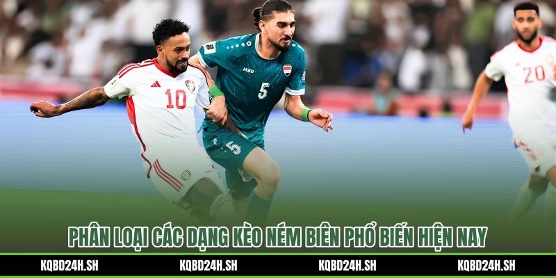 Các biến thể kèo ném biên từ tài xỉu đến chấp và kèo đội